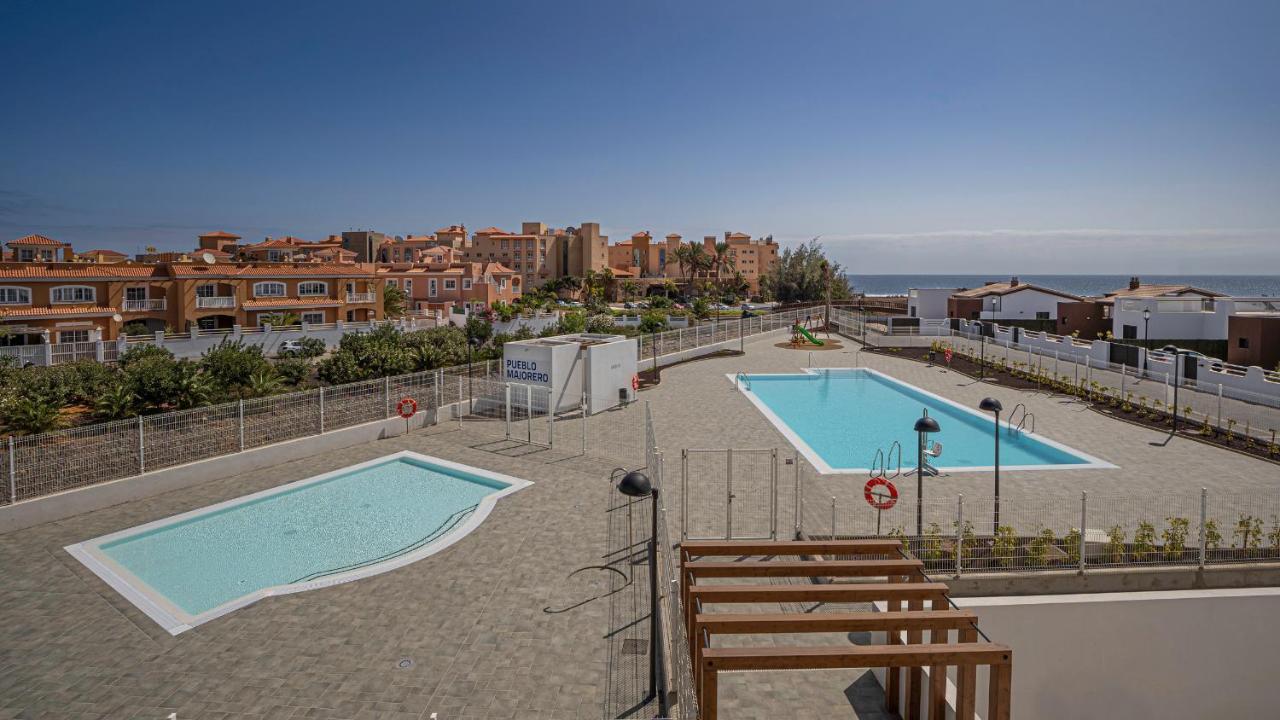 Green View Luxury Appartment In New Complex Pueblo Majorero Next To Golf Course 5 Min Walk From The Beach And Atlantico Shopping Centre In Caleta De Fuste Next To Cassino And Elba Sara Hotel 2 Bedrooms 2 Bathrooms Huge Terace! Esterno foto